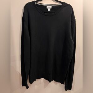 Old Navy Black Crewneck Sweater